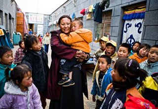 Mama Tamdrin and the Children of Dickey Orphanage 